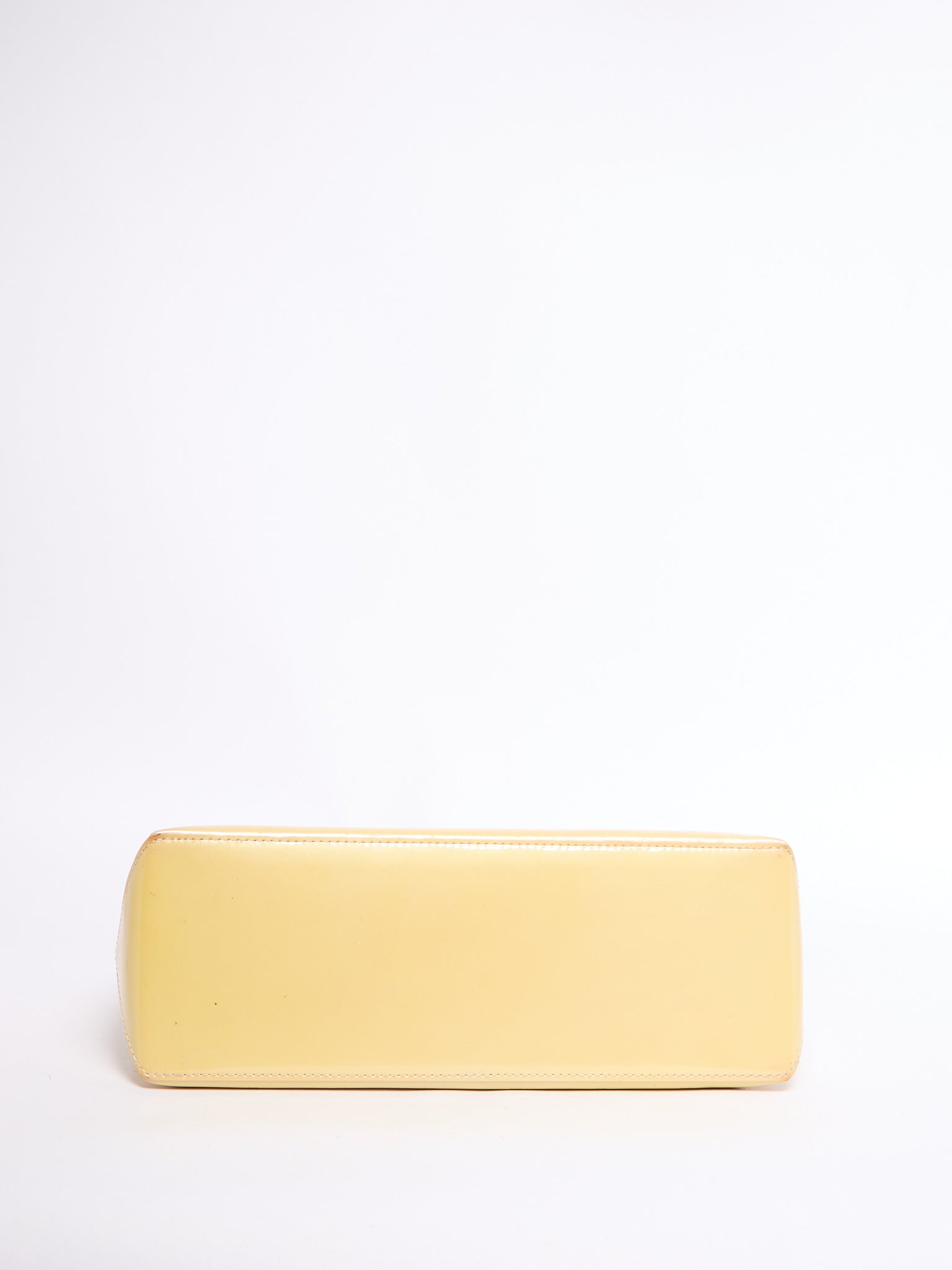 Louis Vuitton Yellow Patent Wilshire PM Bag