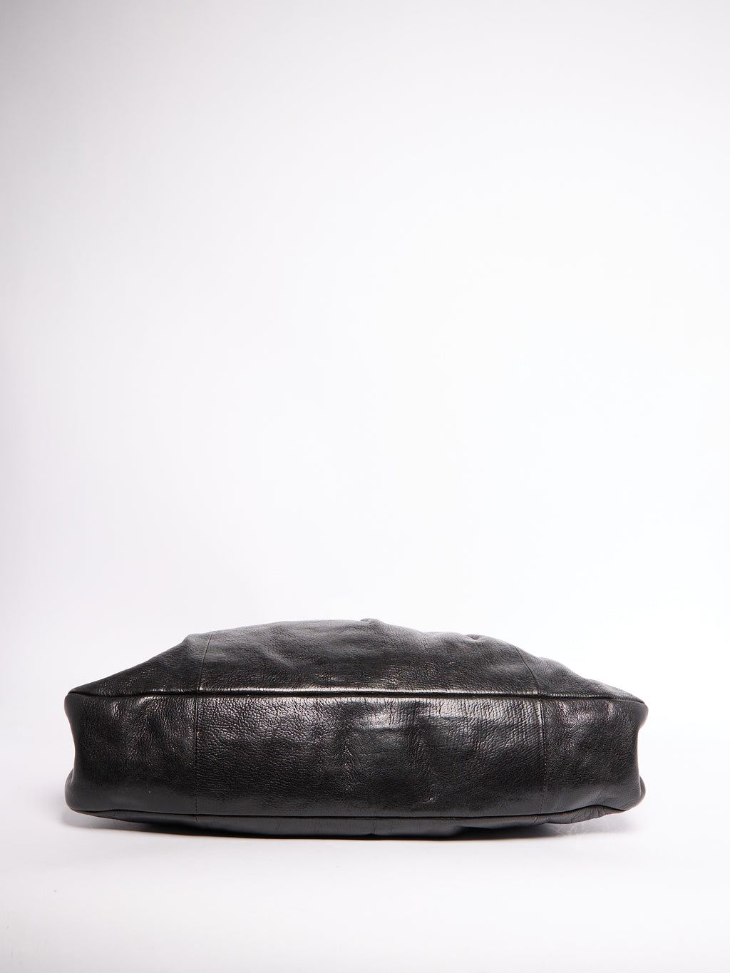 Gucci Black Bamboo Leather Shoulder Bag
