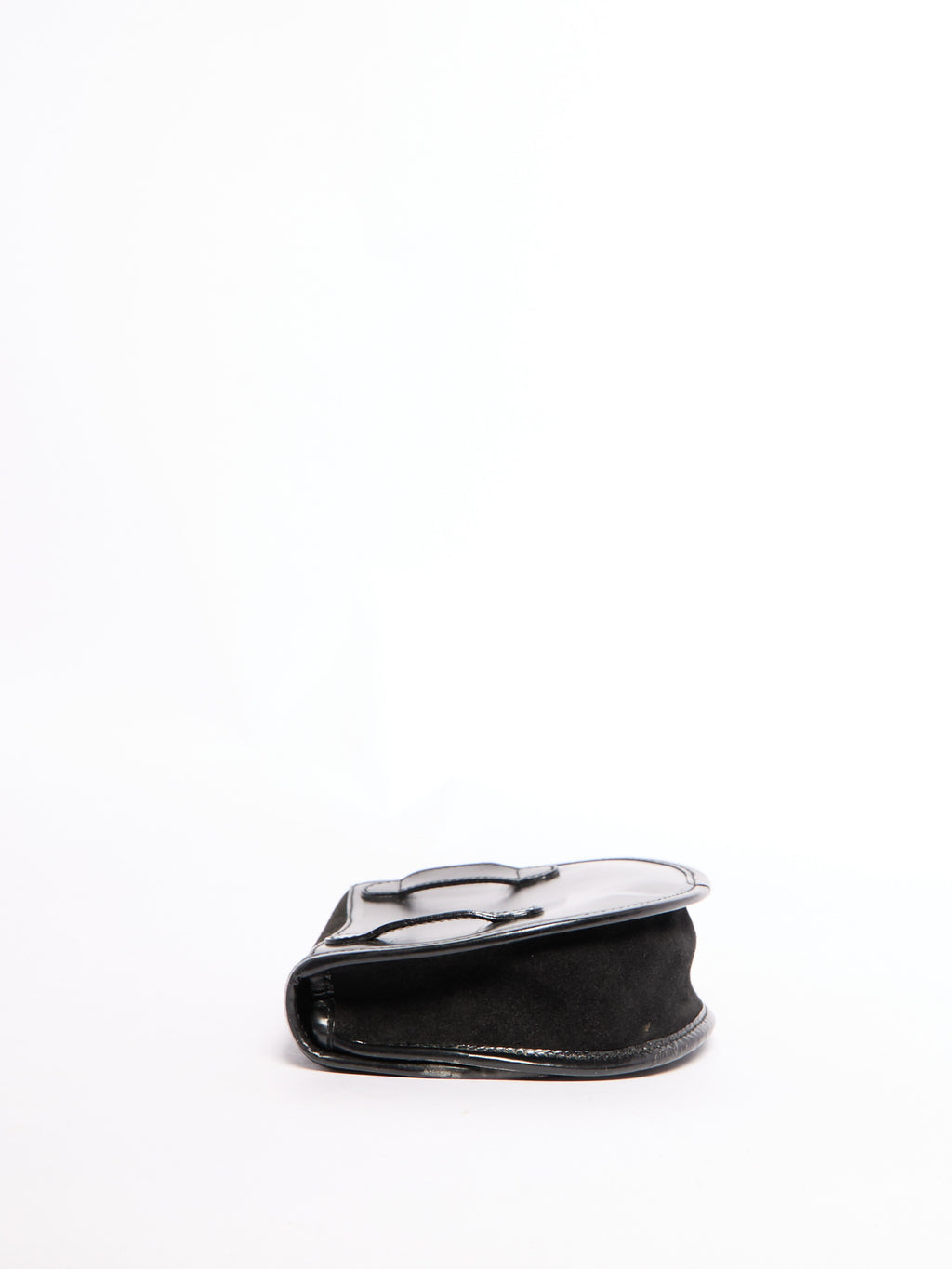 Gucci Black Horsebit Waist Bag