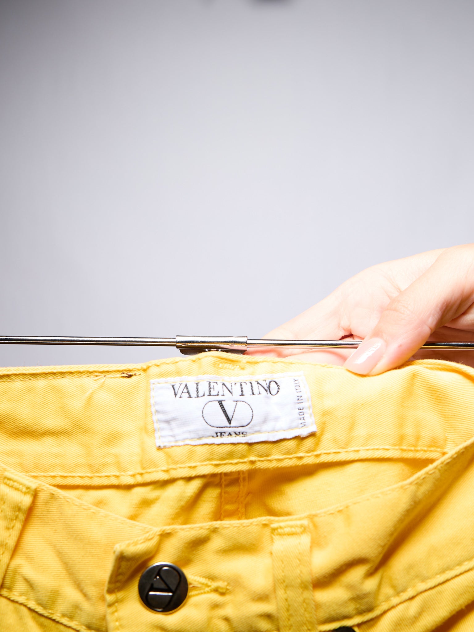 Valentino Yellow Jeans