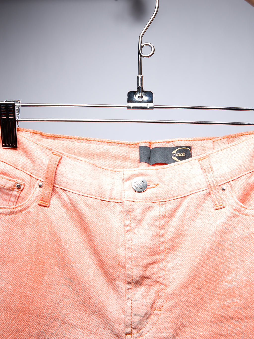 Just Cavalli Orange Gradient Jeans