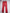 Just Cavalli Red Gradient Glitter Jeans