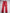 Just Cavalli Red Gradient Glitter Jeans
