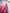 Just Cavalli Pink Printed Jeans