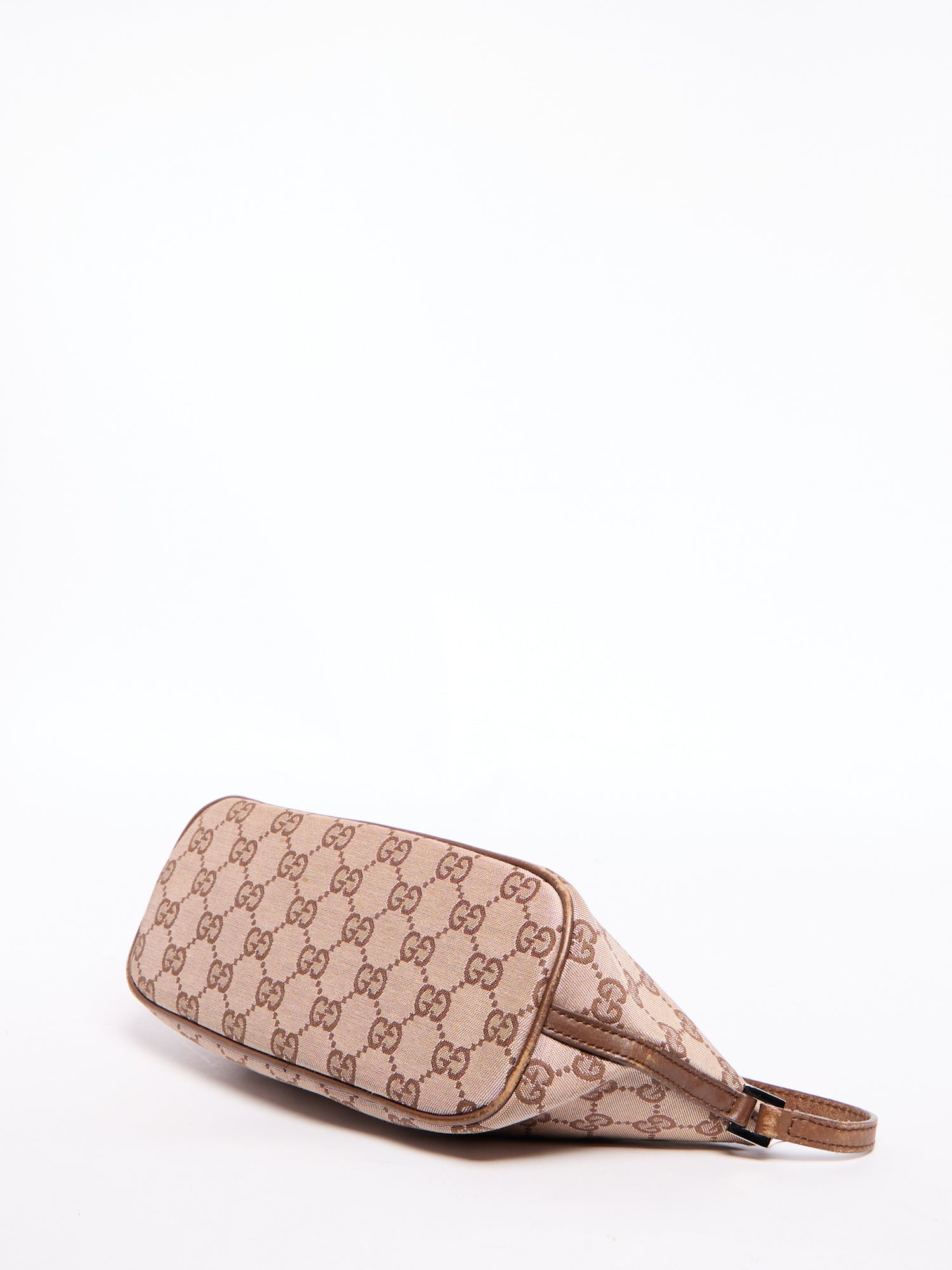 Gucci Brown Monogram Pochette
