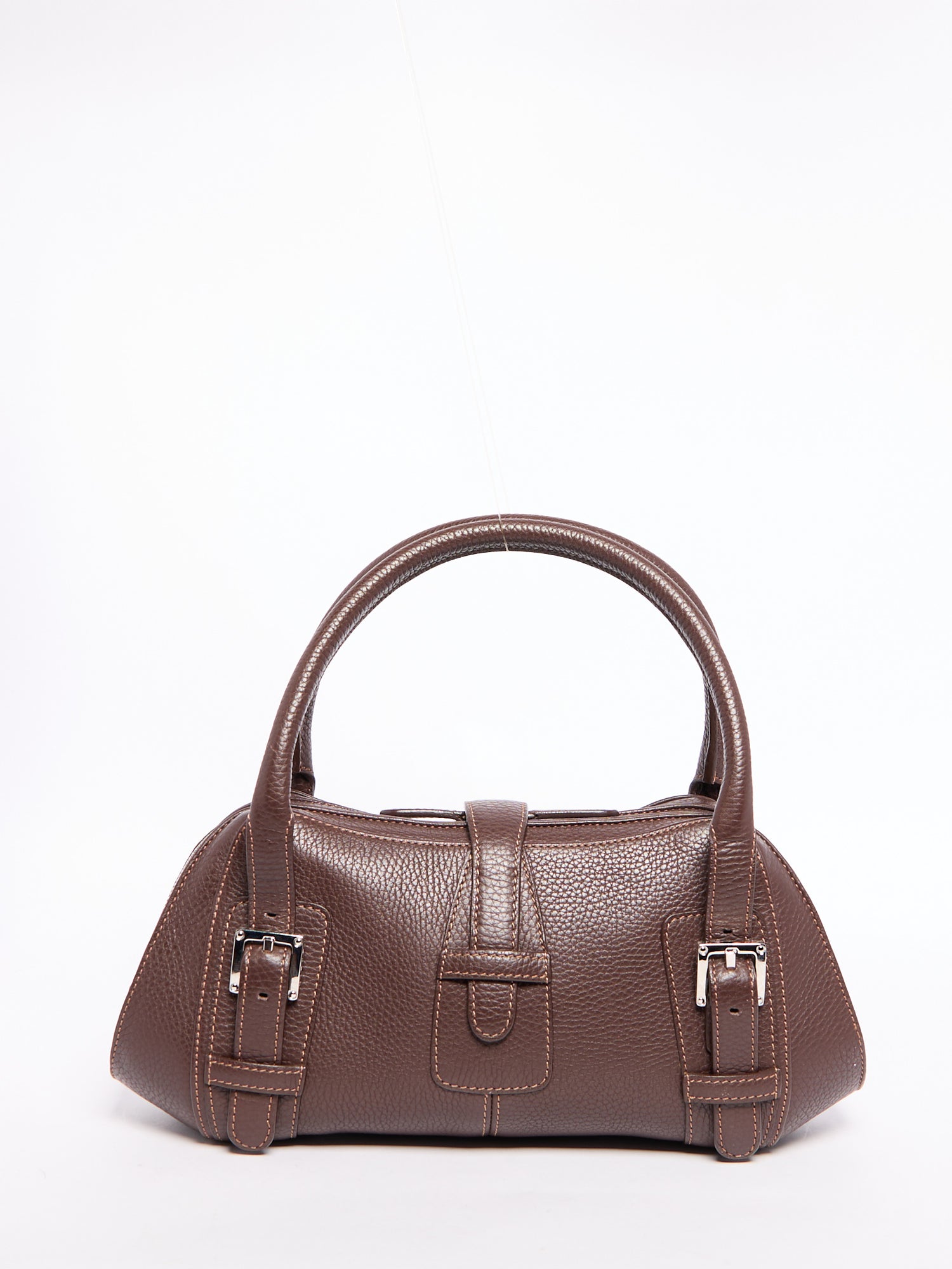 Loewe Brown Sender Leather Bag