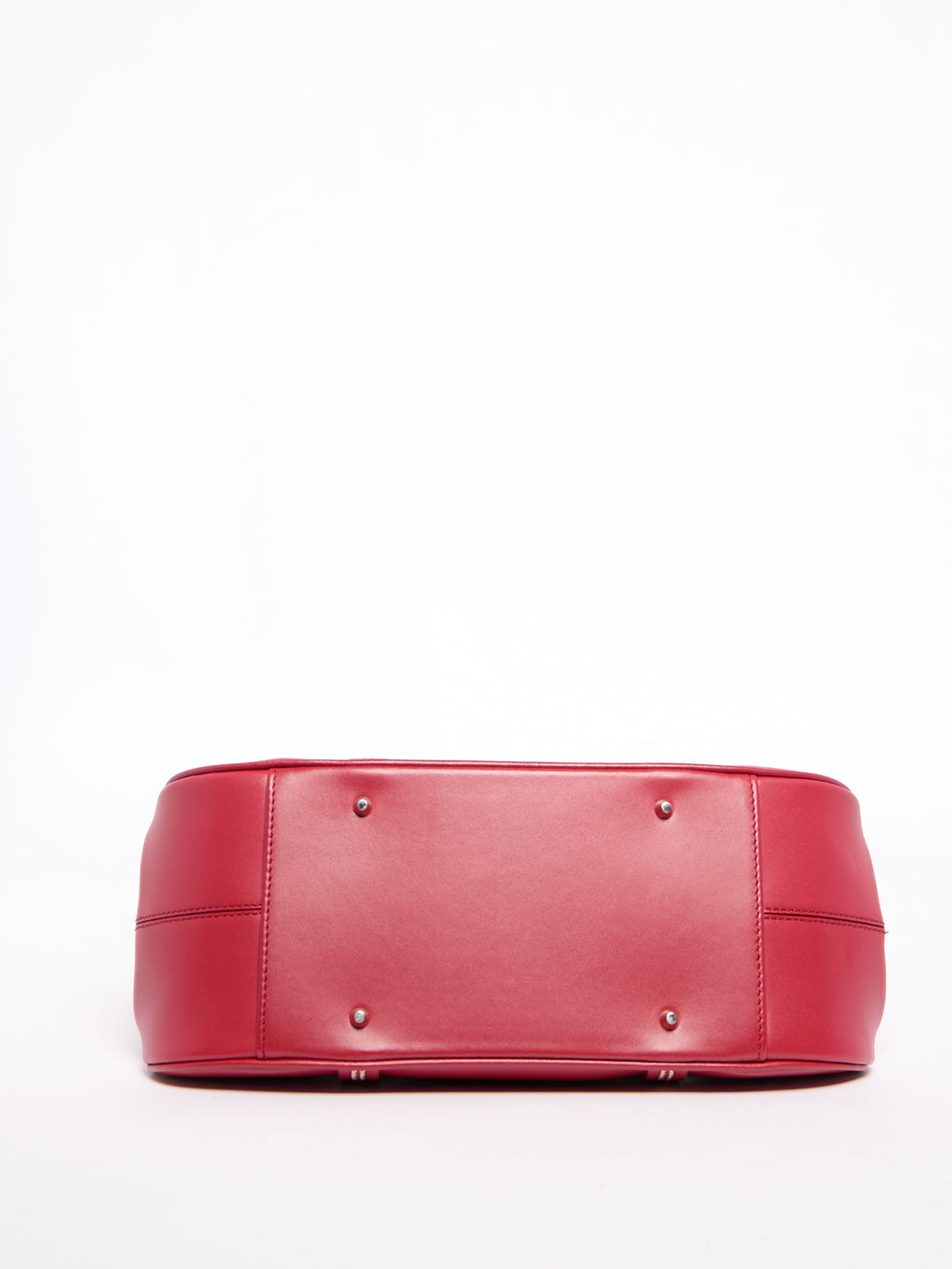 Christian Dior Red Leather Hand Bag