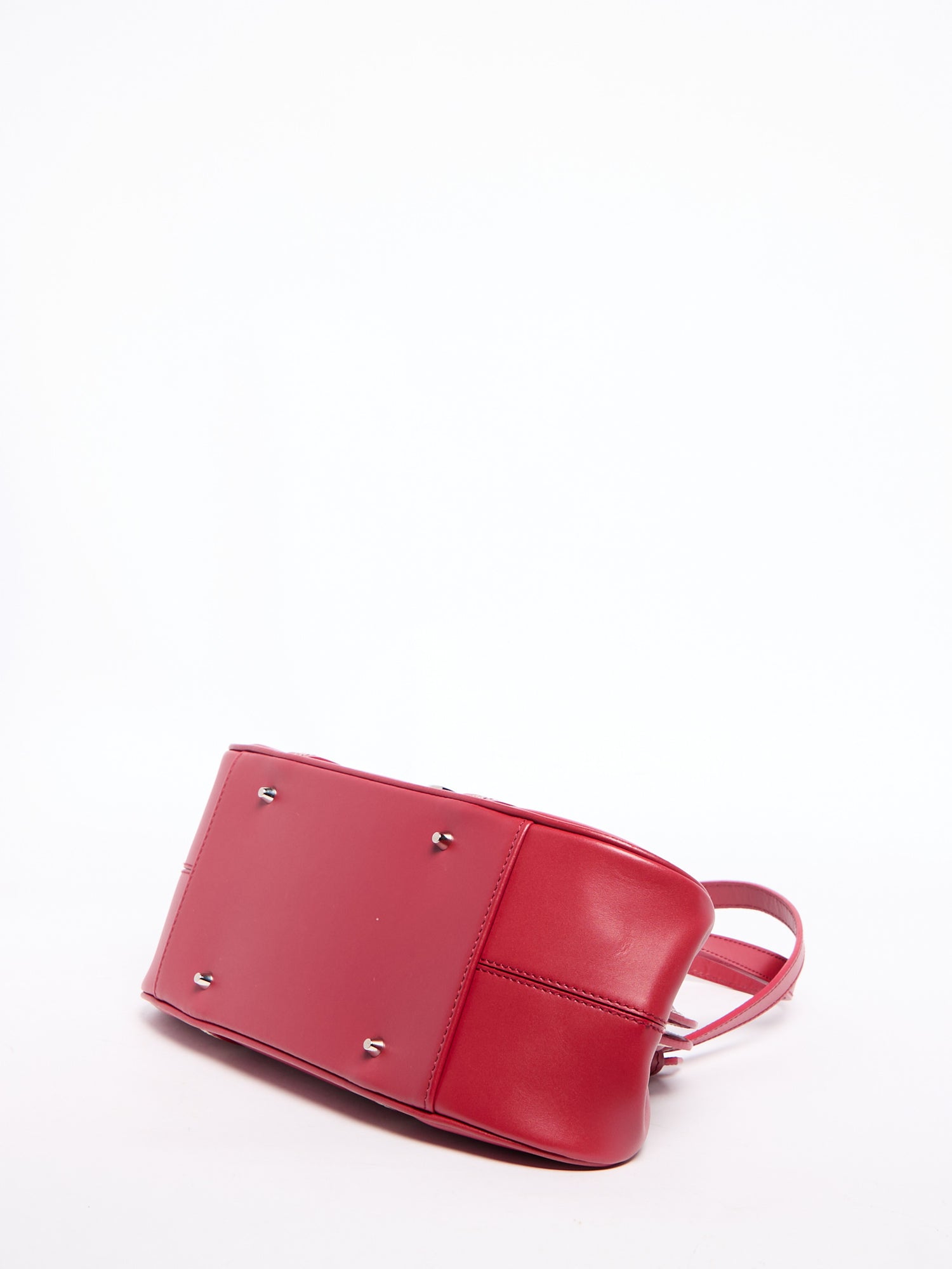 Christian Dior Red Leather Hand Bag