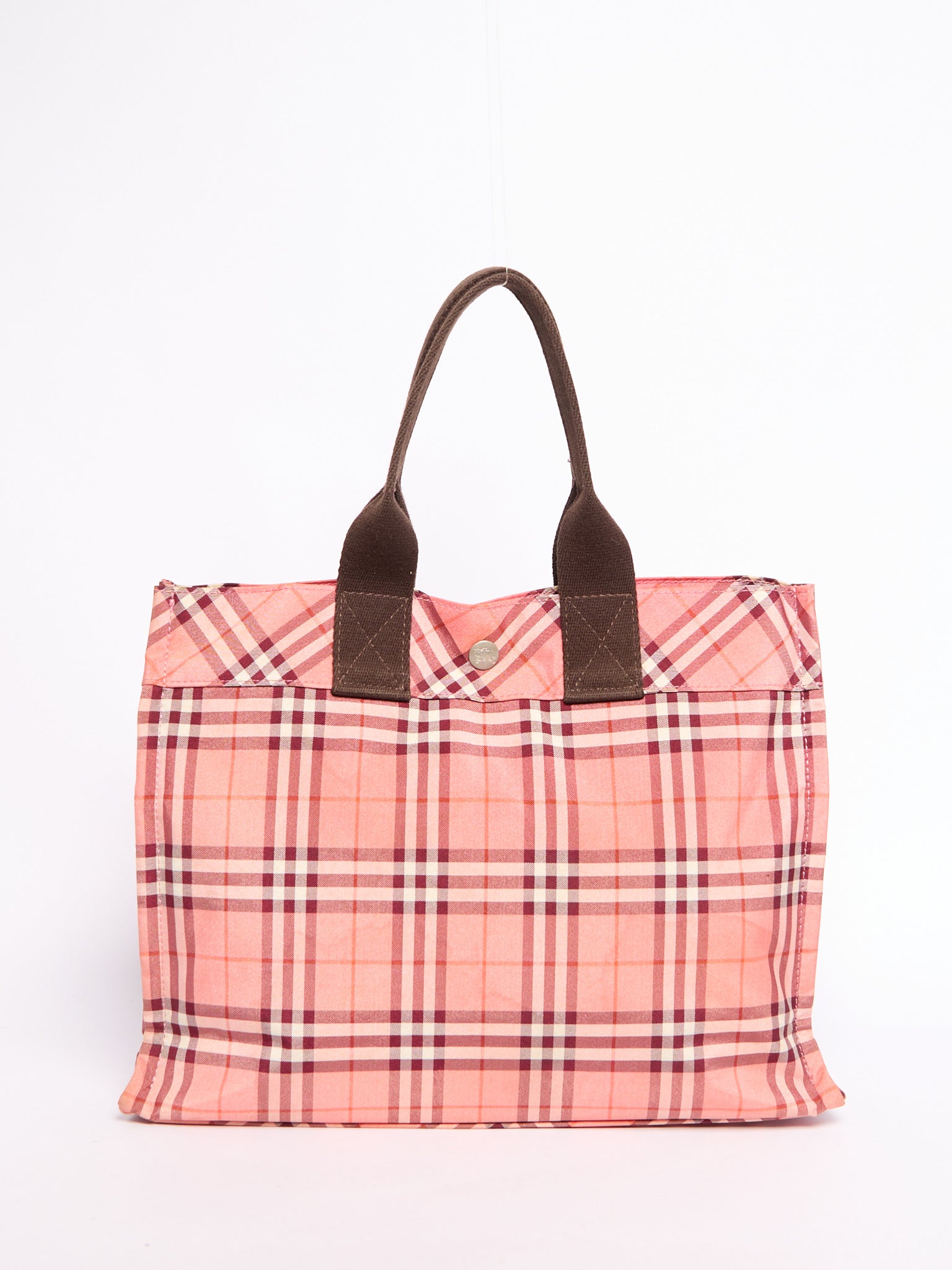 Burberry Pink Nova Check Tote