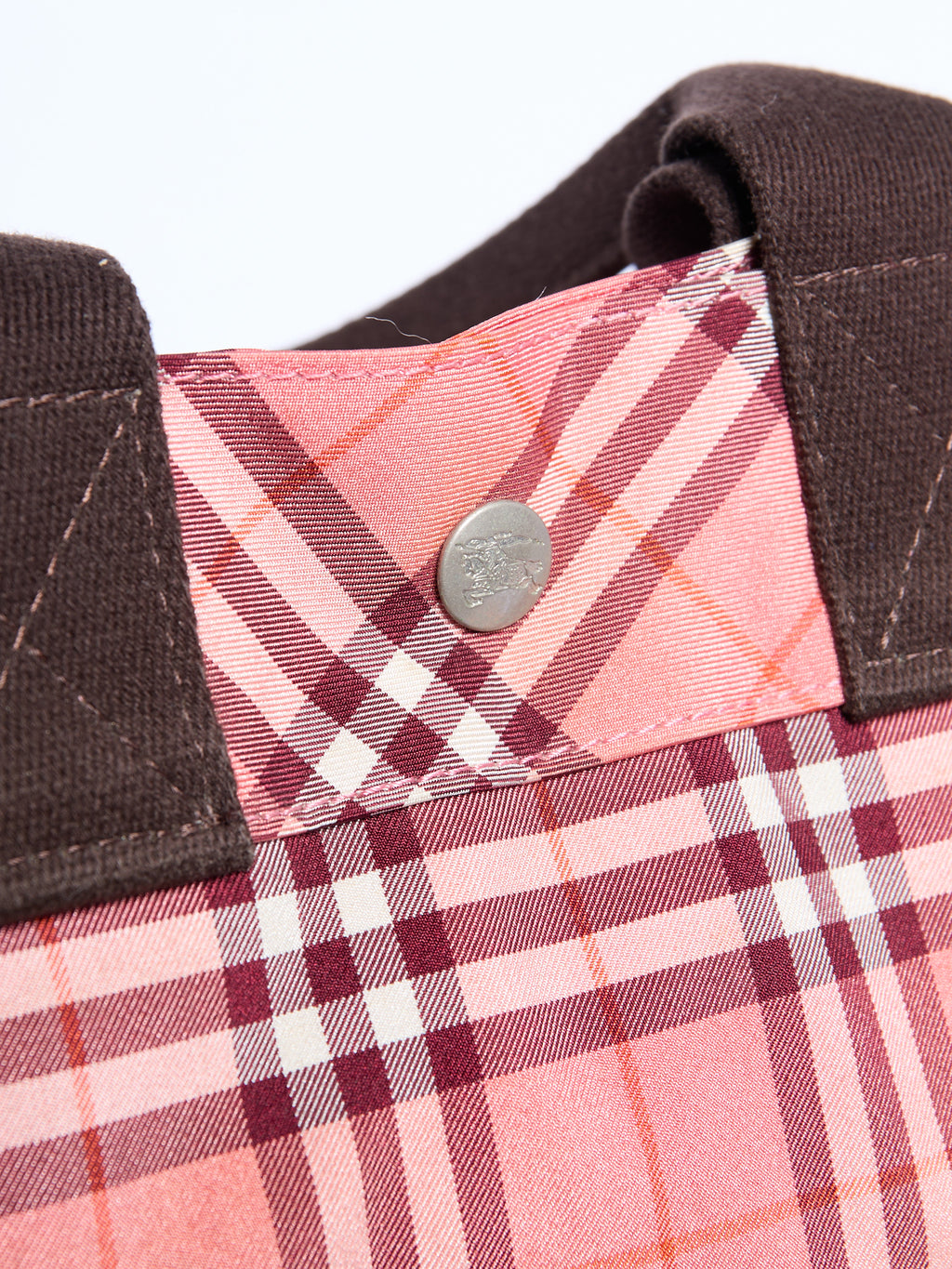 Burberry Pink Nova Check Tote