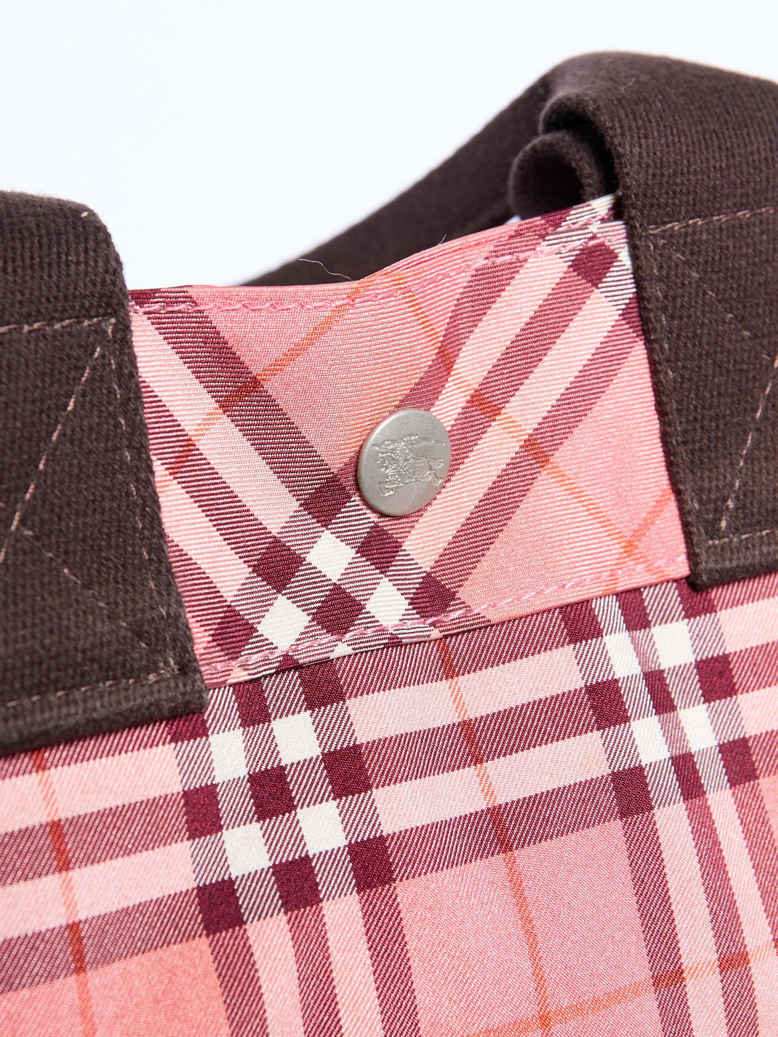 Burberry Pink Nova Check Tote