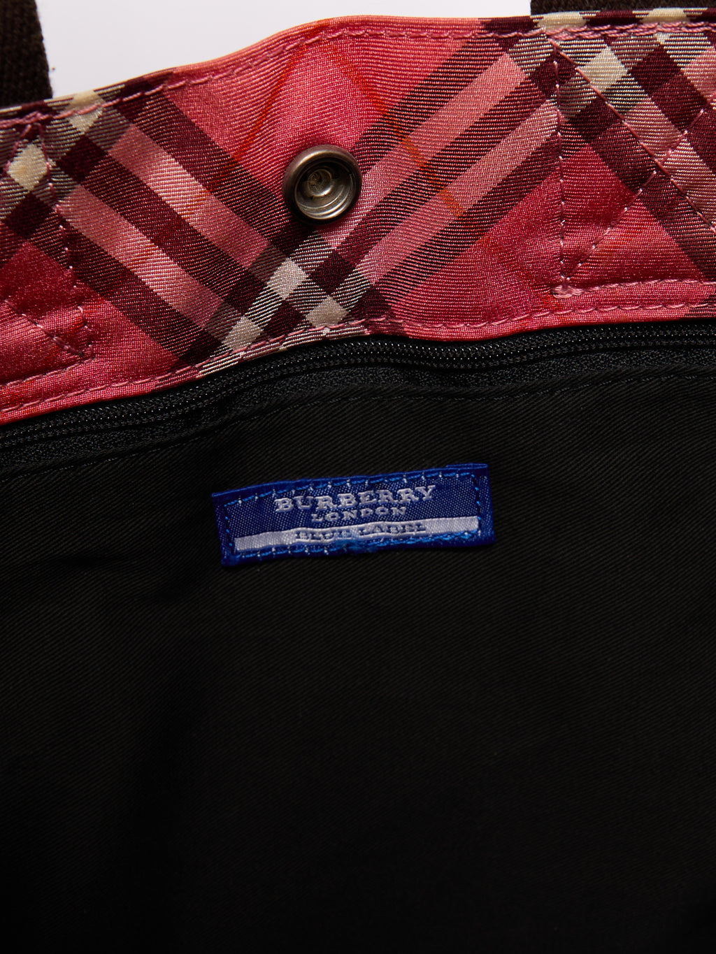 Burberry Pink Nova Check Tote