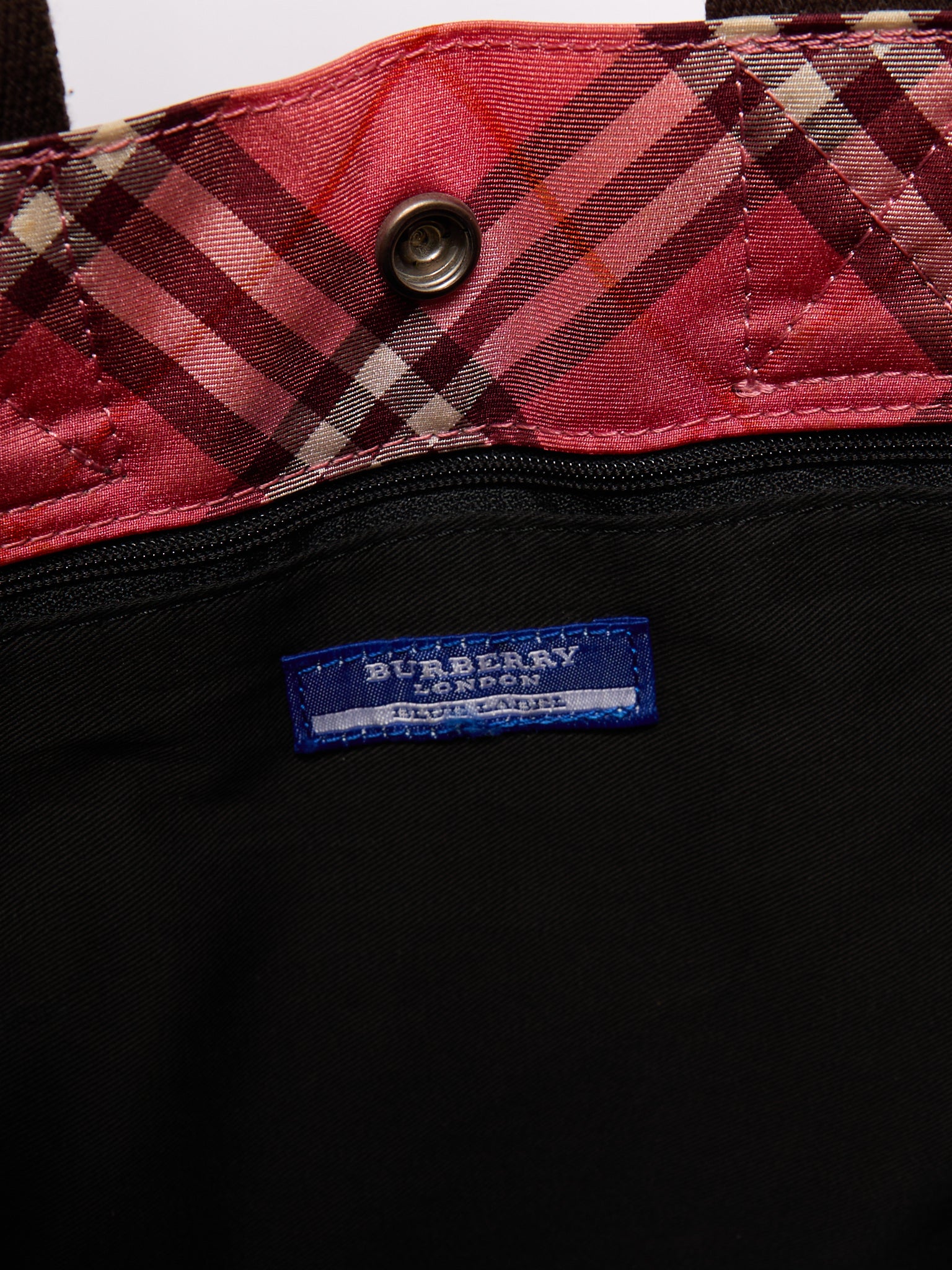 Burberry Pink Nova Check Tote