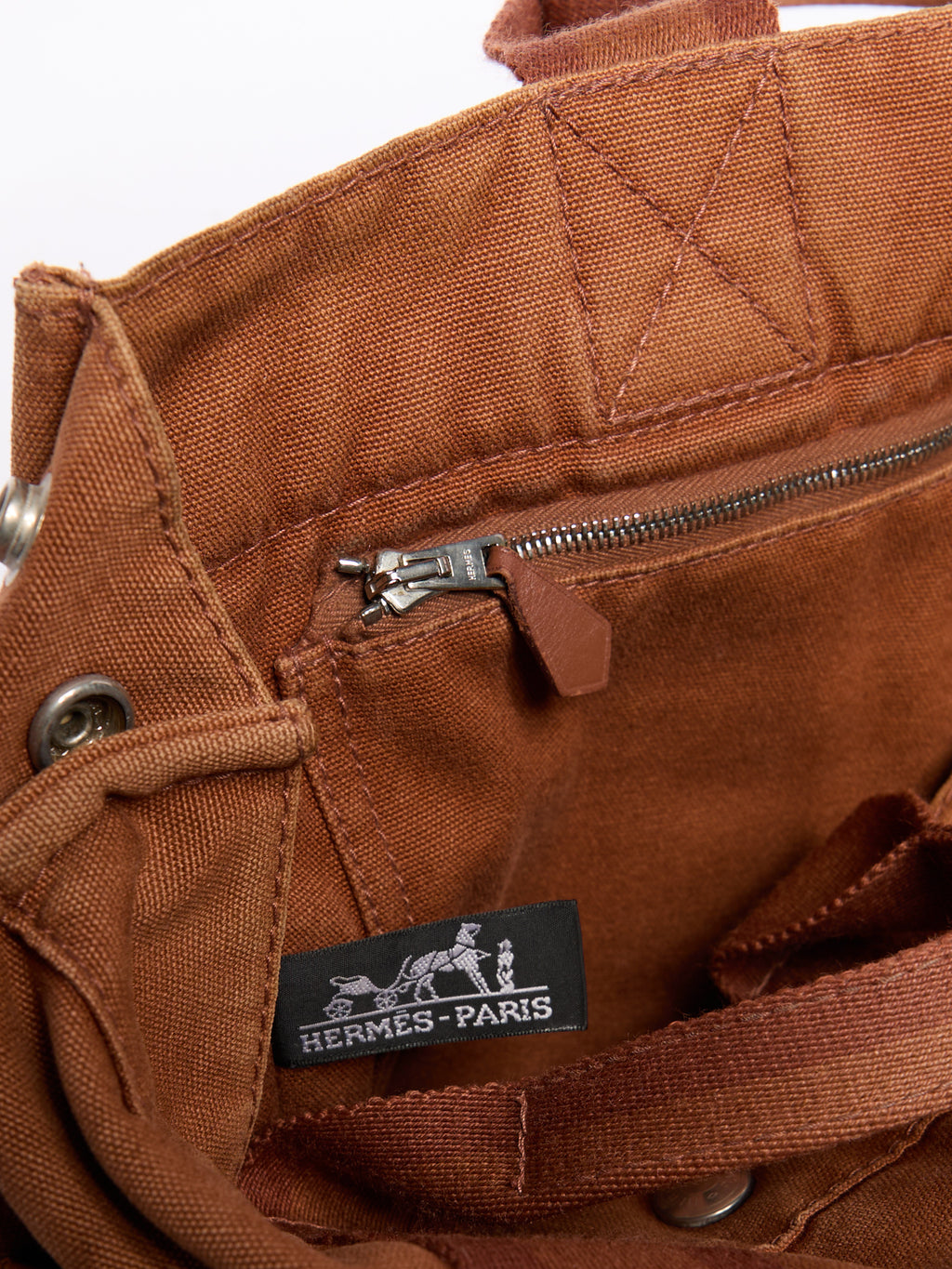 Hermes Camel Fourre-Tout Tote