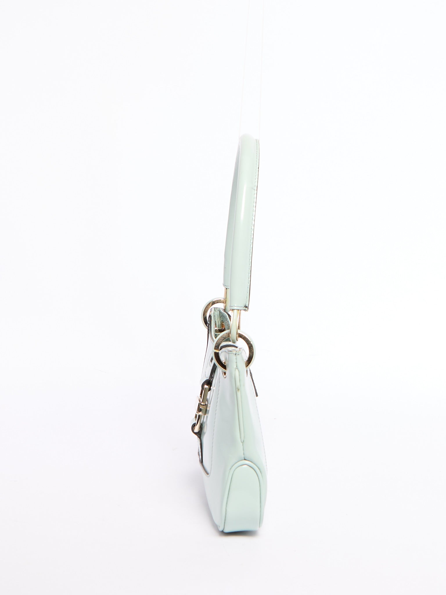 Gucci Baby Blue Patent Jackie Bag
