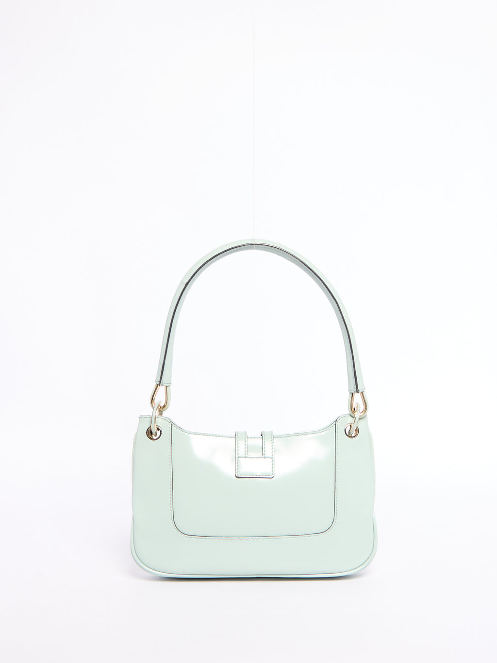 Gucci Baby Blue Patent Jackie Bag