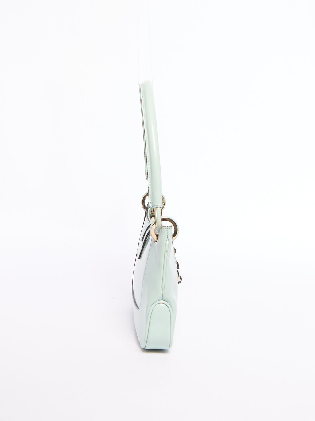 Gucci Baby Blue Patent Jackie Bag