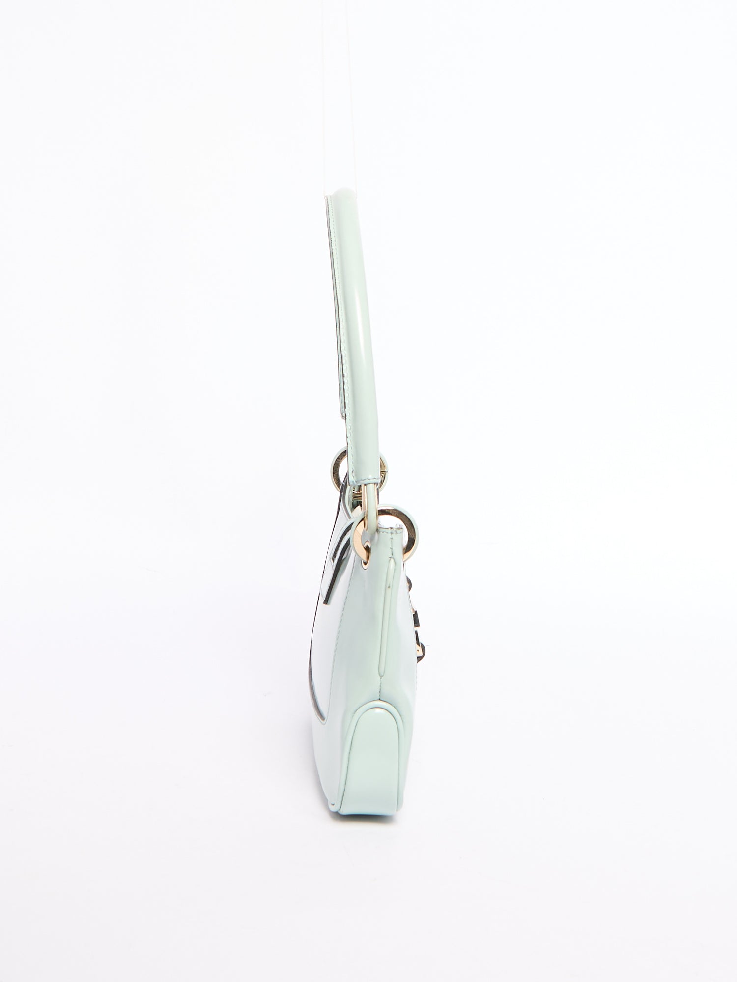 Gucci Baby Blue Patent Jackie Bag
