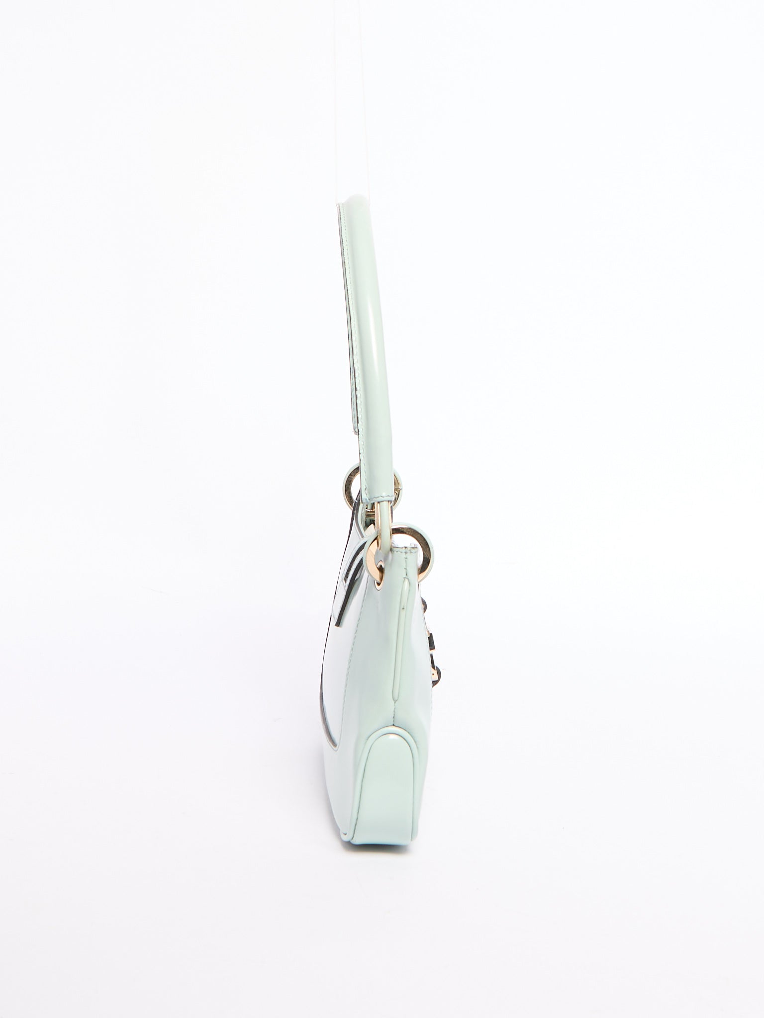 Gucci Baby Blue Patent Jackie Bag