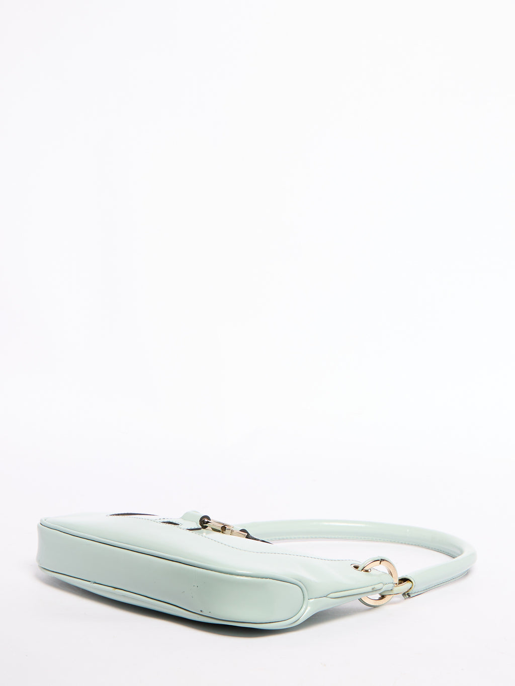 Gucci Baby Blue Patent Jackie Bag