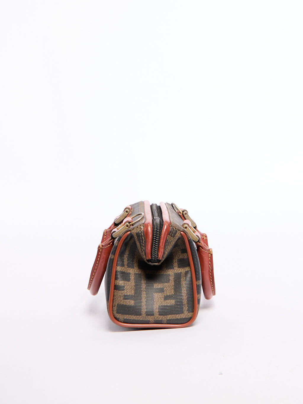 Fendi Nano Monogram Boston Bag