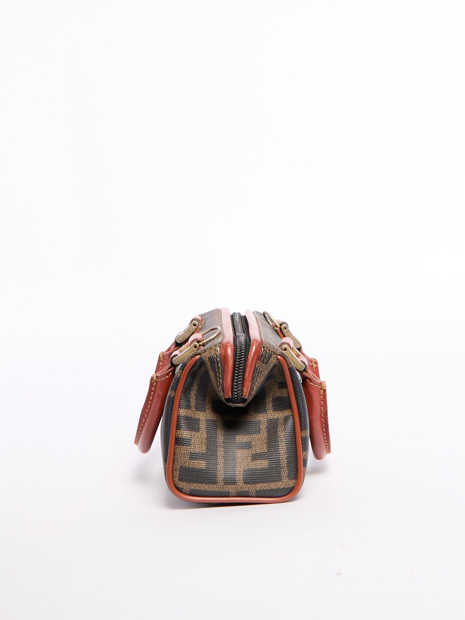 Fendi Nano Monogram Boston Bag