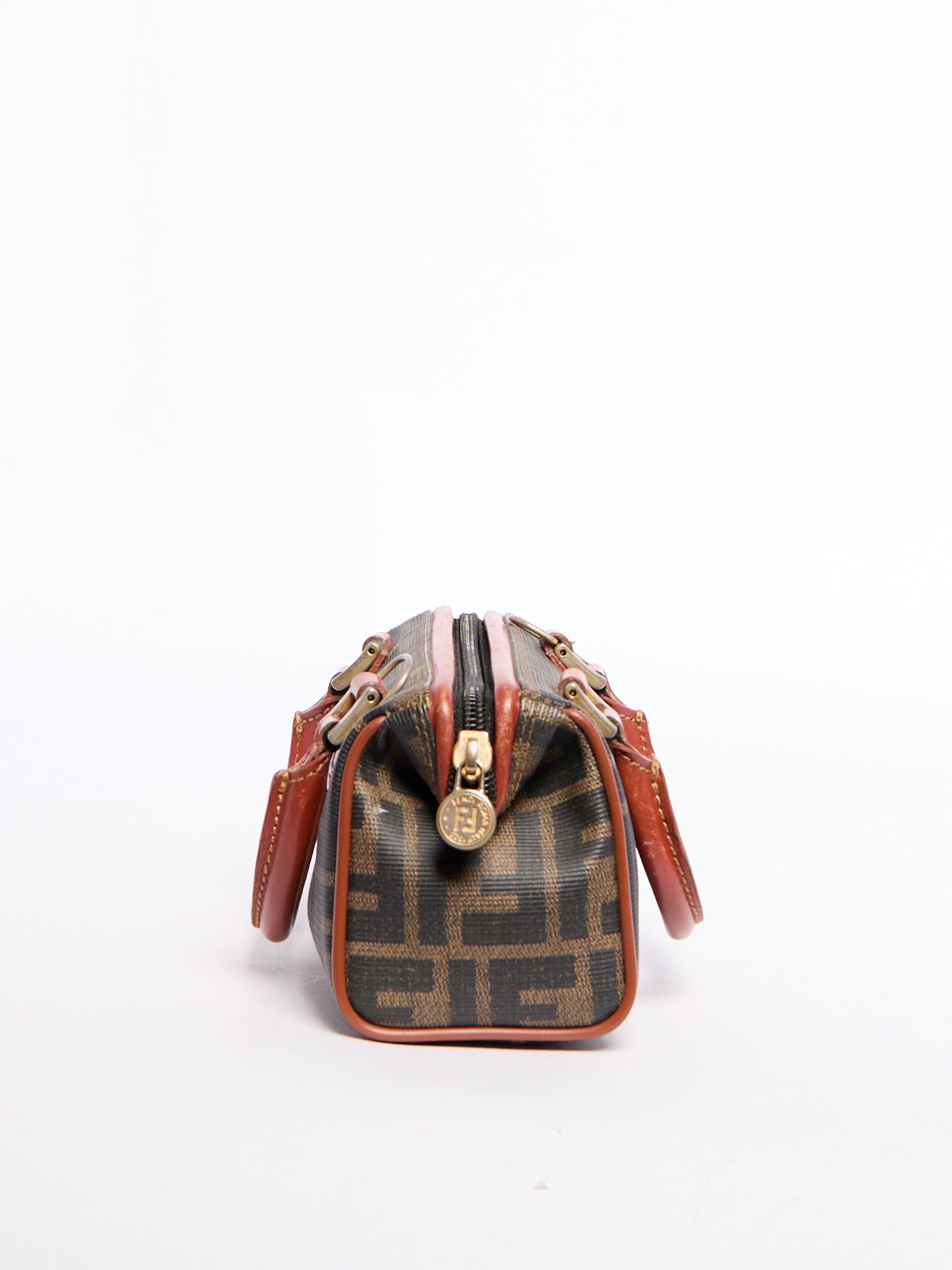 Fendi Nano Monogram Boston Bag