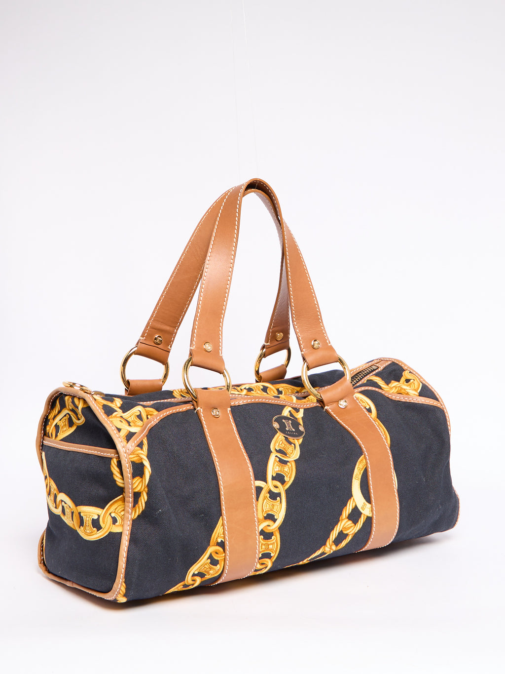 Celine Chain Print Duffel