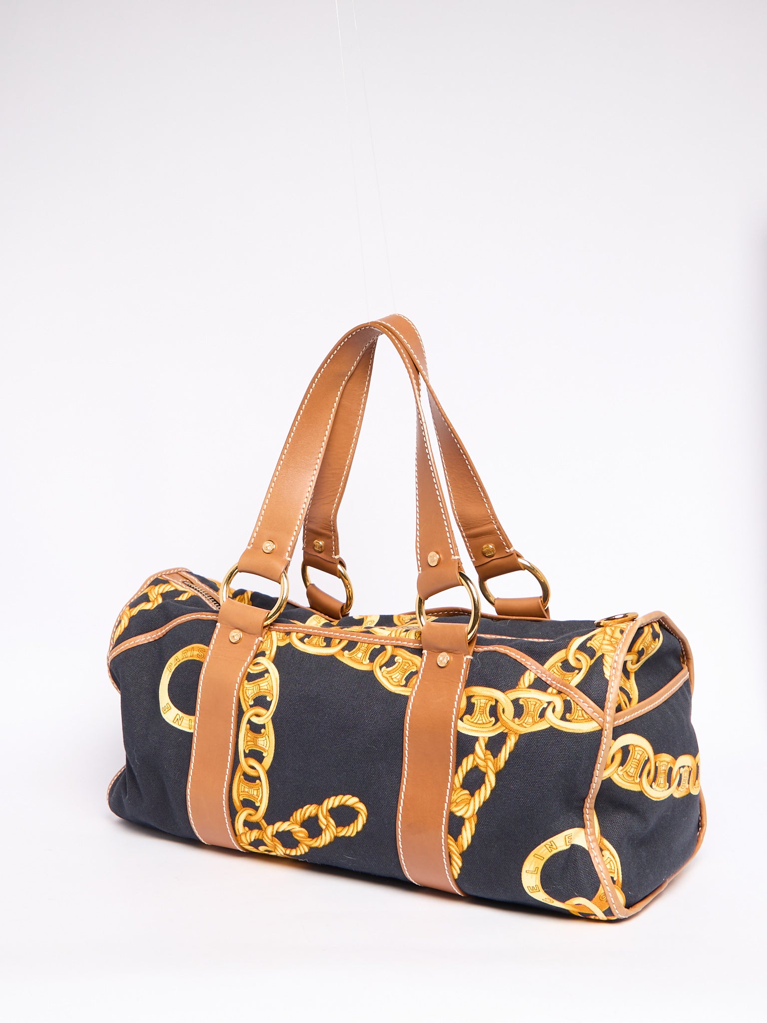 Celine Chain Print Duffel