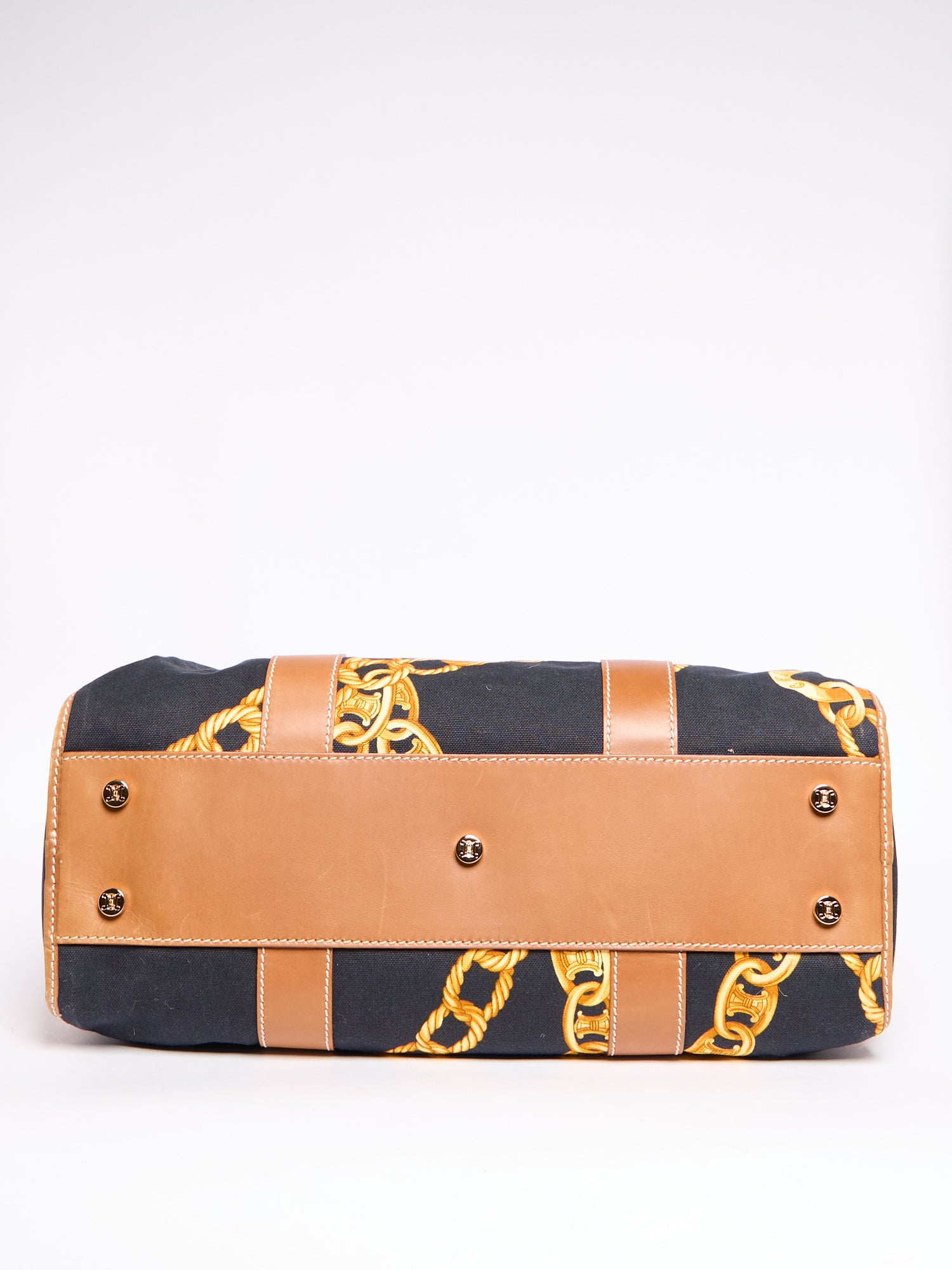 Celine Chain Print Duffel