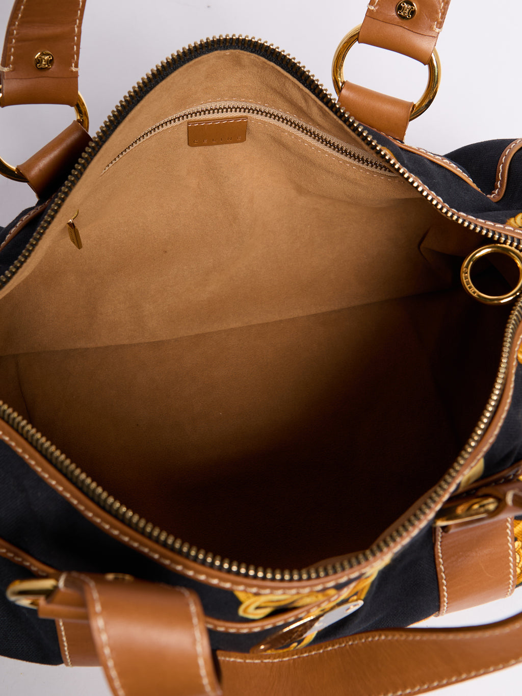 Celine Chain Print Duffel