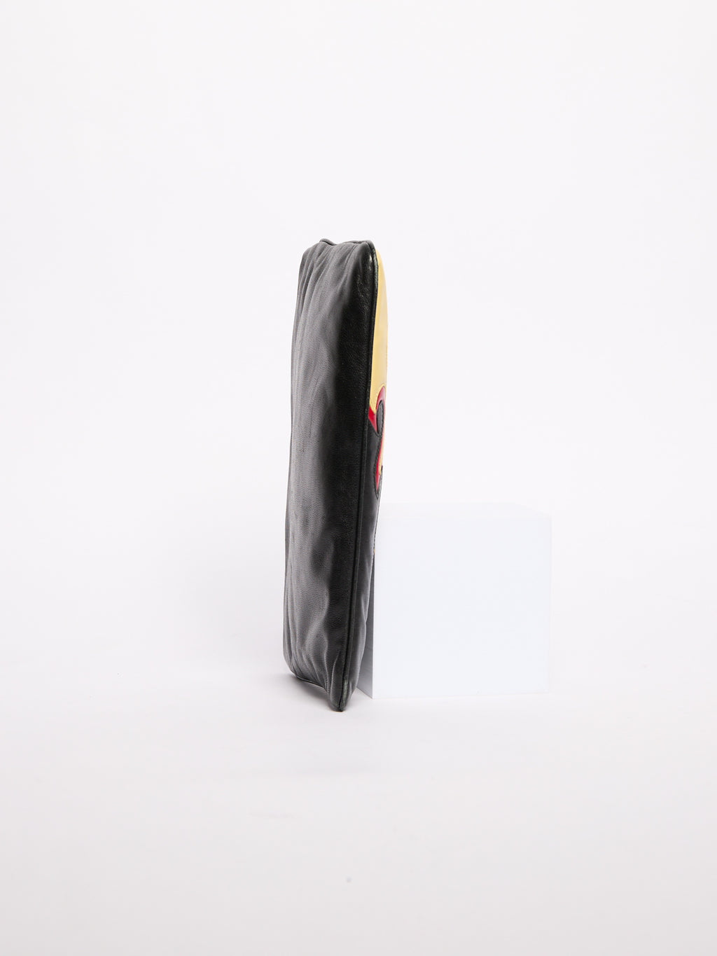 2000's Prada Leather Flame Clutch