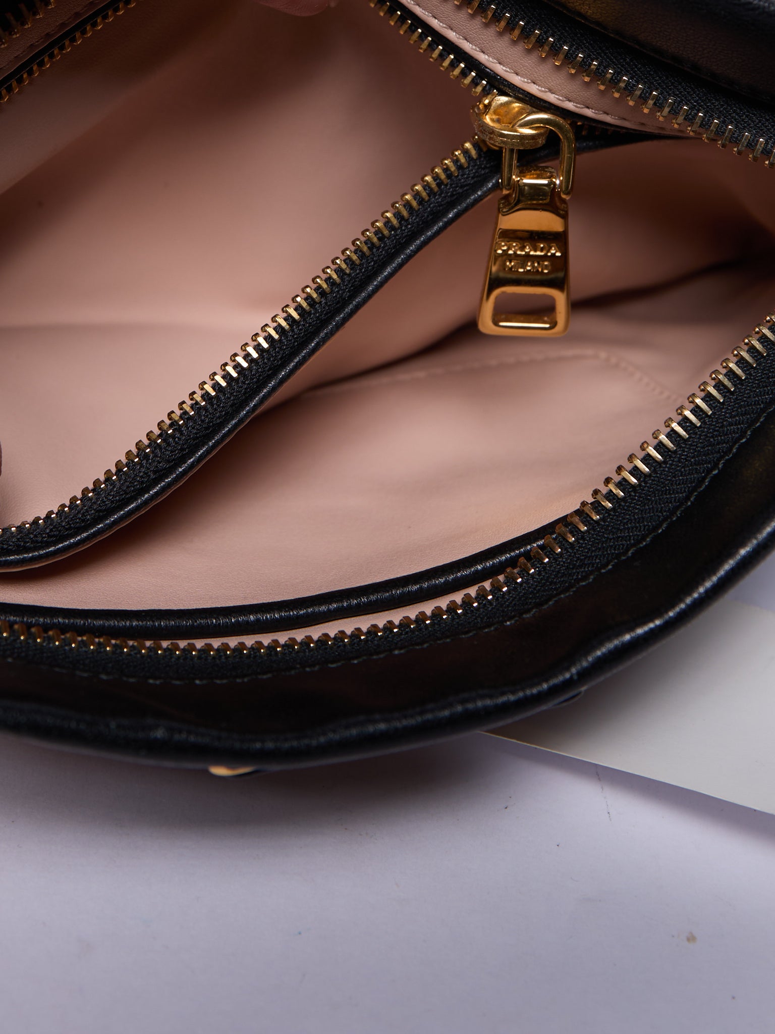 2000's Prada Leather Flame Clutch