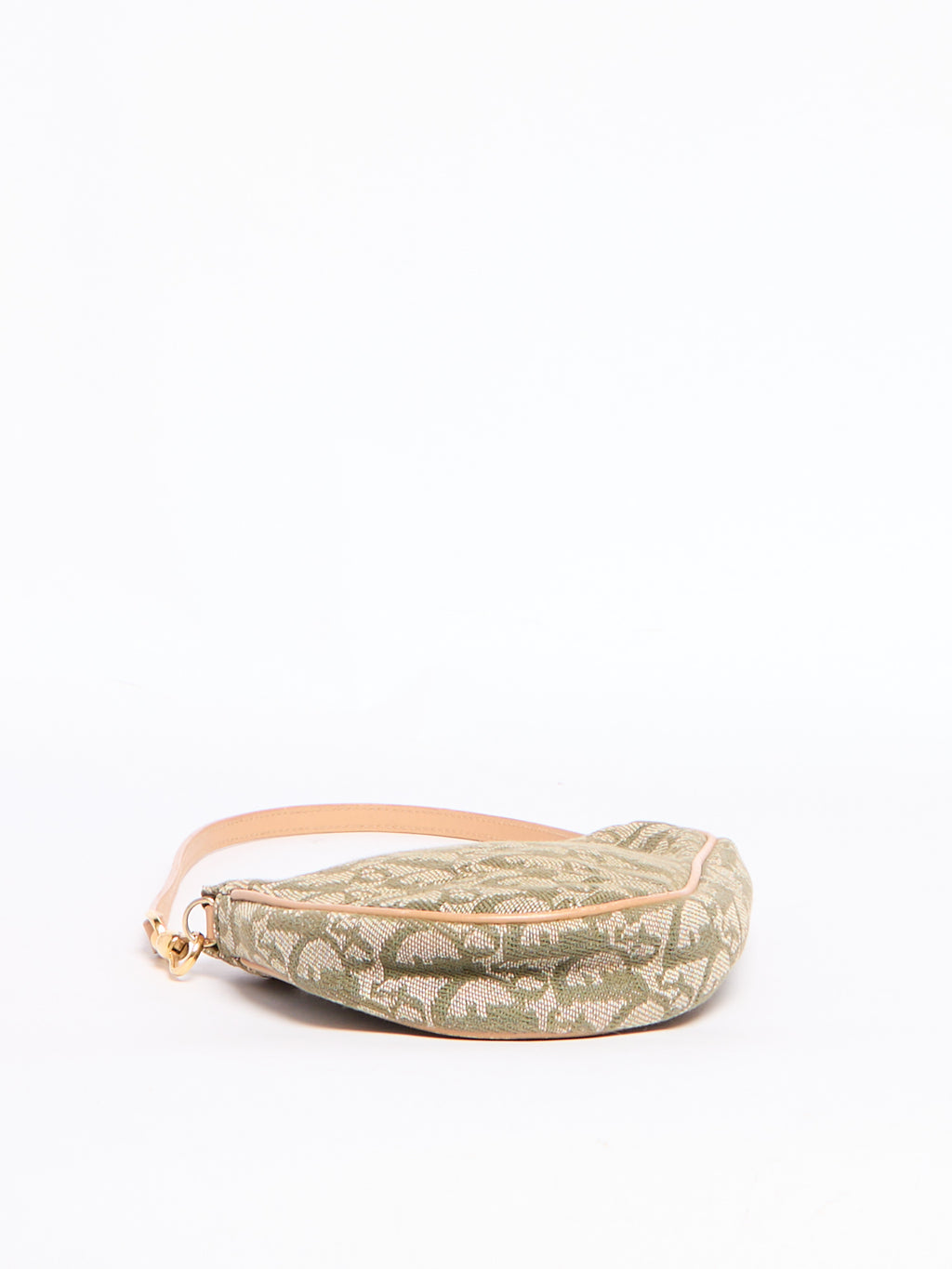 Christian Dior Trotter Green Saddle Bag