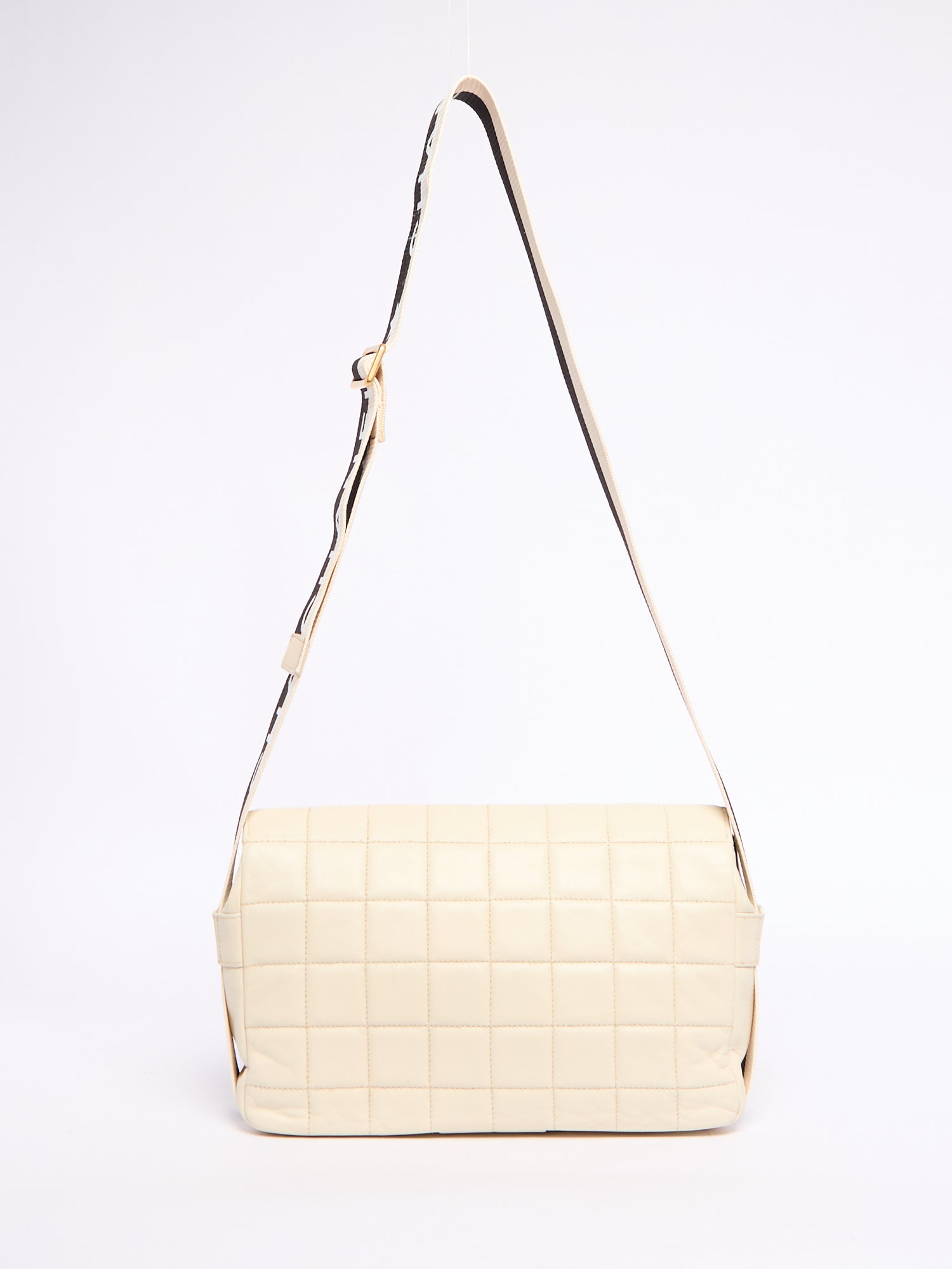 Chanel Beige Chocolate Bar Star CC Crossbody