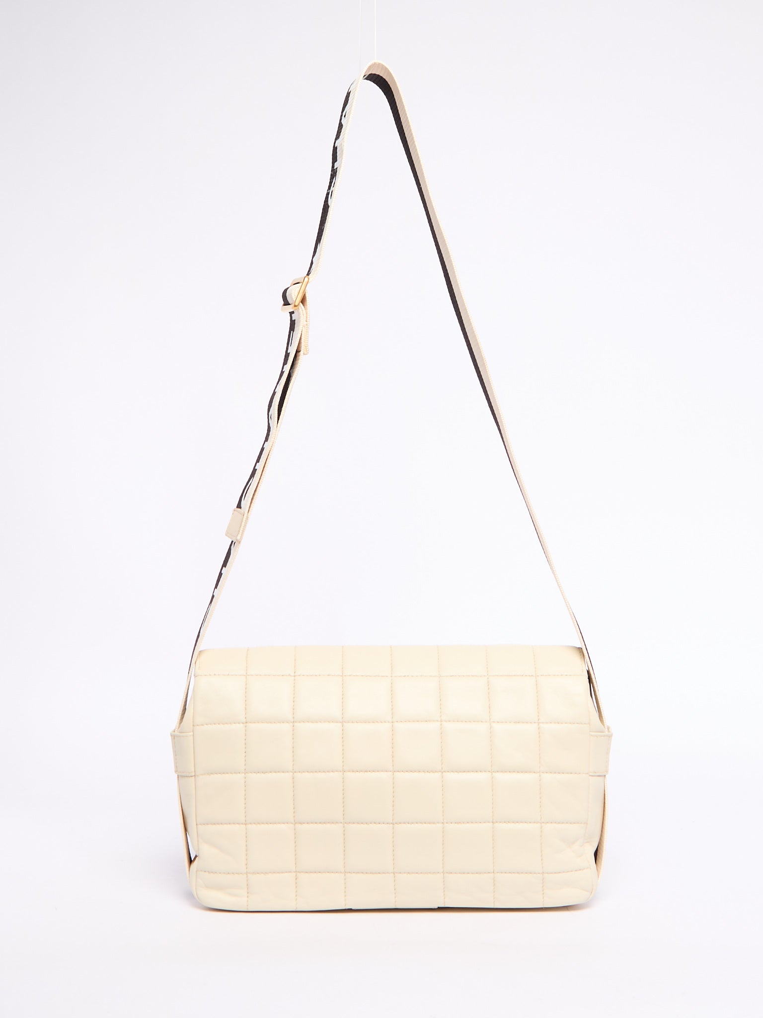 Chanel Beige Chocolate Bar Star CC Crossbody