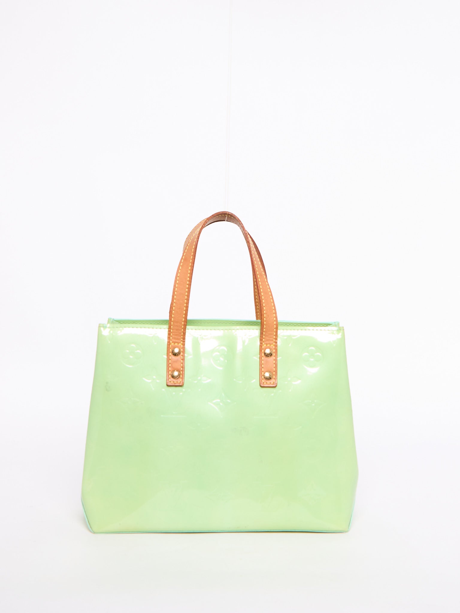 Louis Vuitton Monogram Green Vernis Tote Bag
