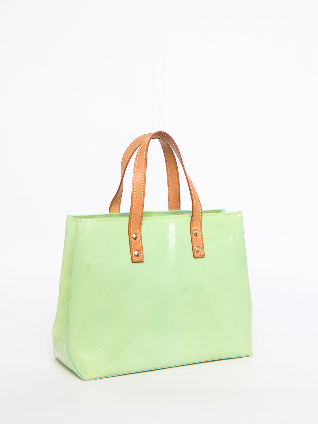 Louis Vuitton Monogram Green Vernis Tote Bag