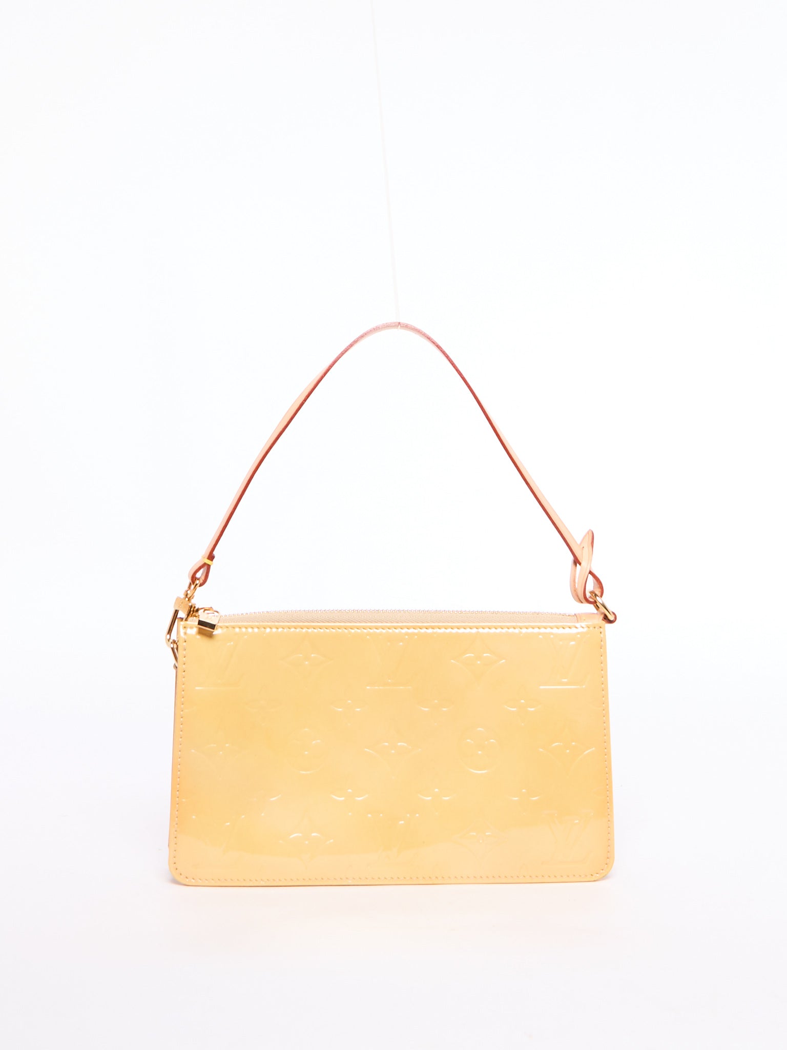 Louis Vuitton Monogram Yellow Vernis Lexington Pochette