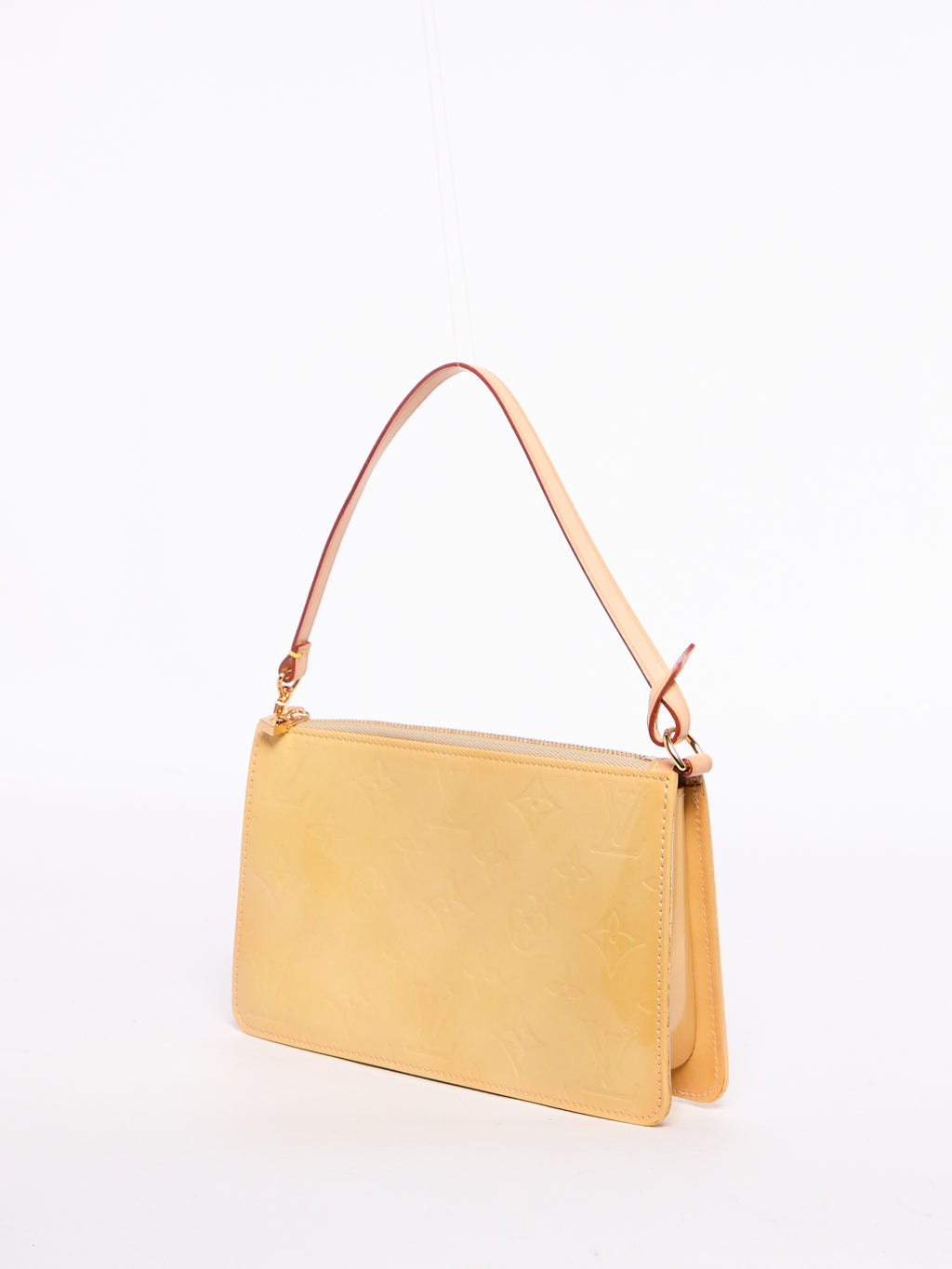 Louis Vuitton Monogram Yellow Vernis Lexington Pochette