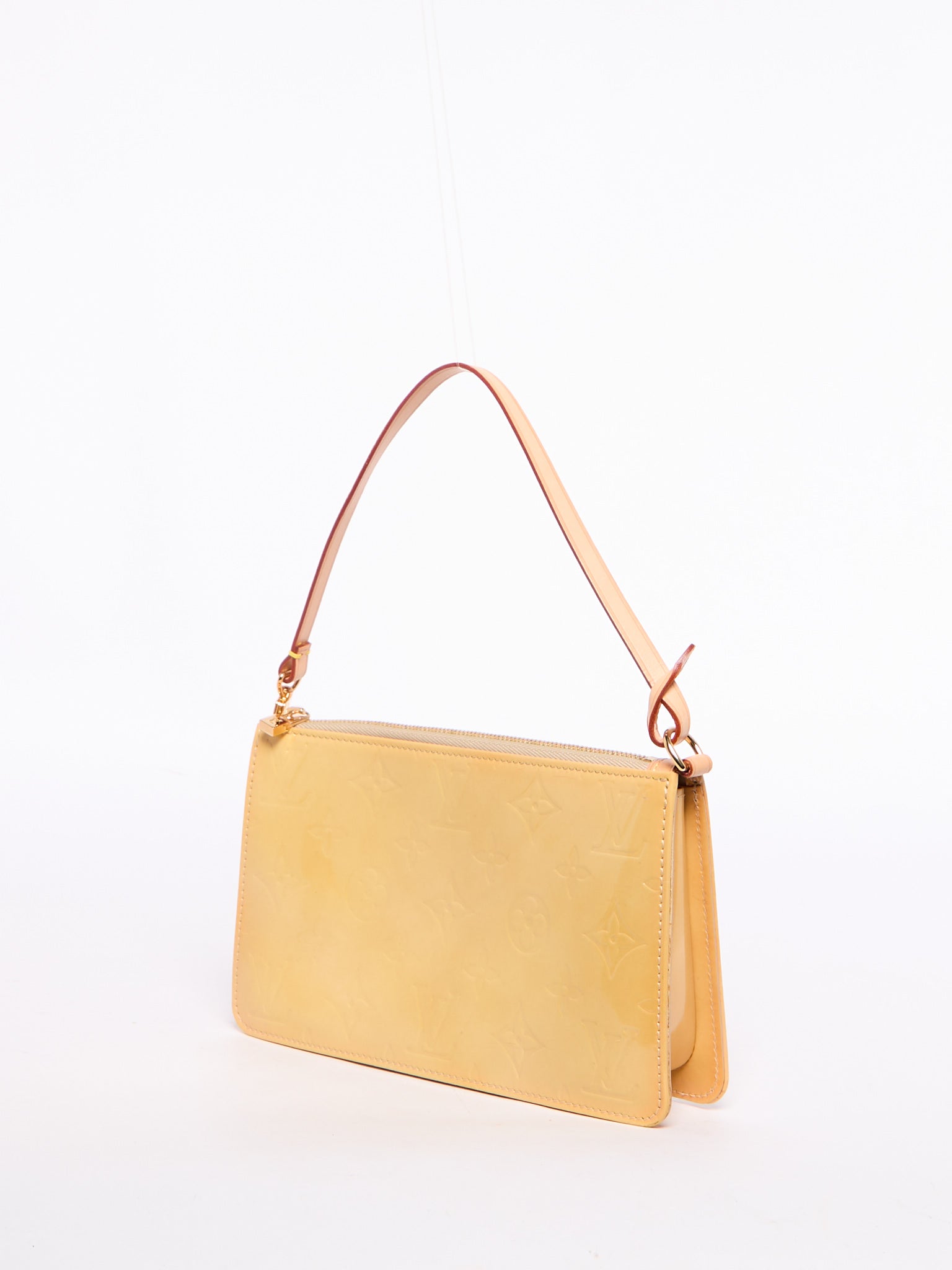 Louis Vuitton Monogram Yellow Vernis Lexington Pochette