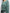 YSL Dark Green Wool V-Neck Sweater