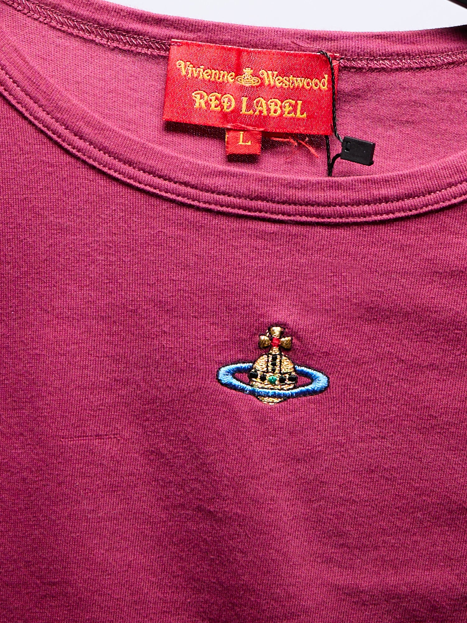 Vivienne Westwood Red Orb Logo Top