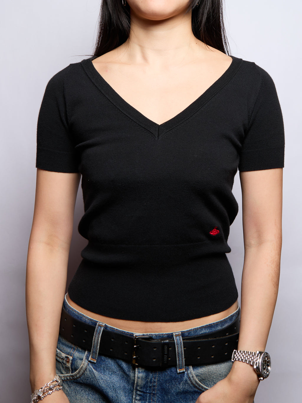 Vivienne Westwood Black Knit Sweater