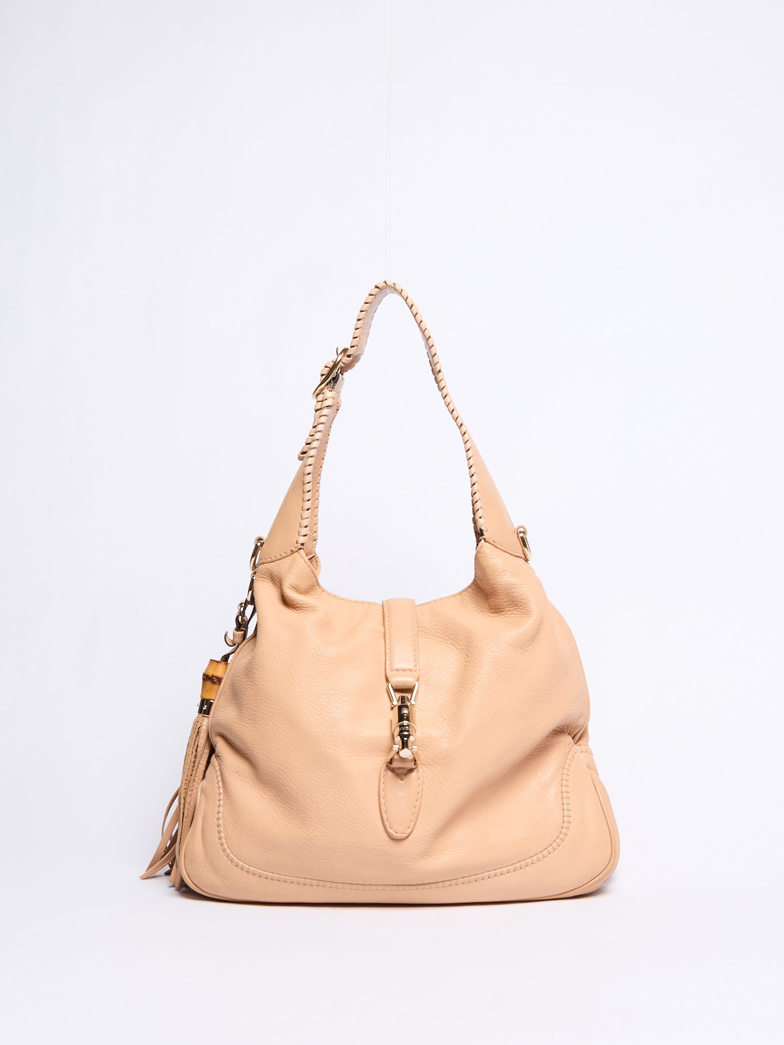 Gucci Tan Two Way Jackie Hobo