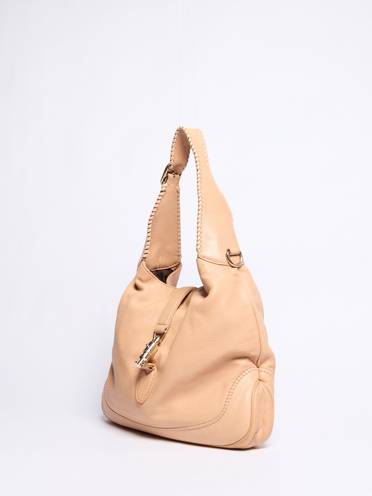 Gucci Tan Two Way Jackie Hobo
