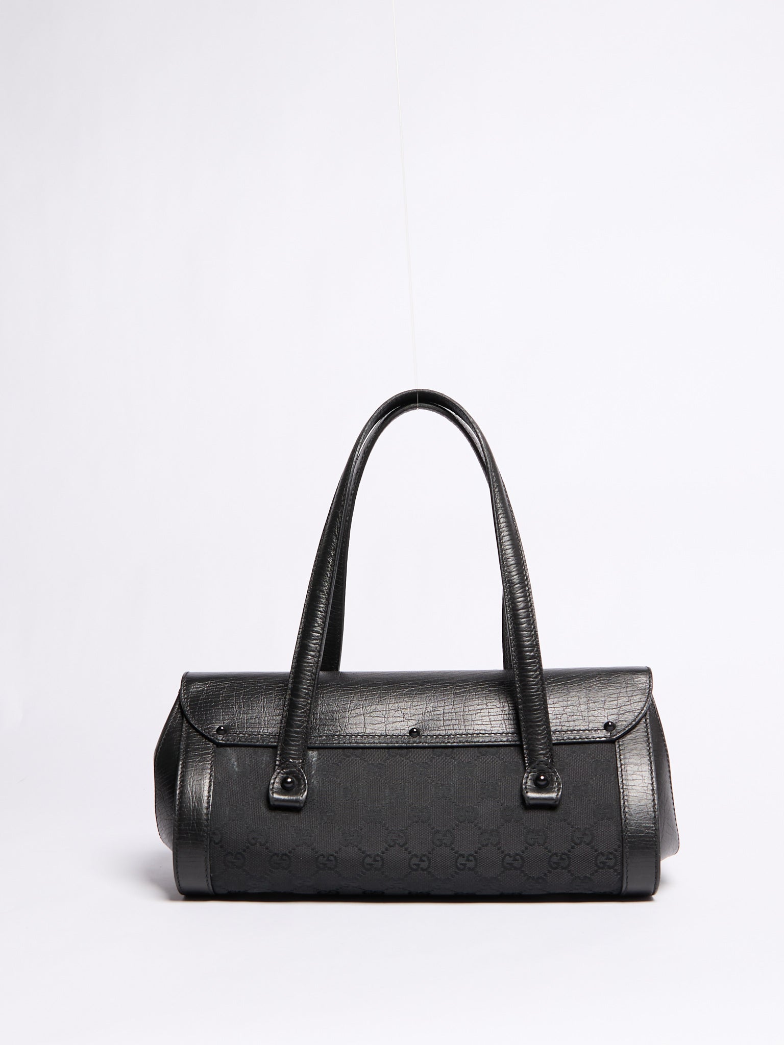Gucci GG Black Monogram Bullet Bag