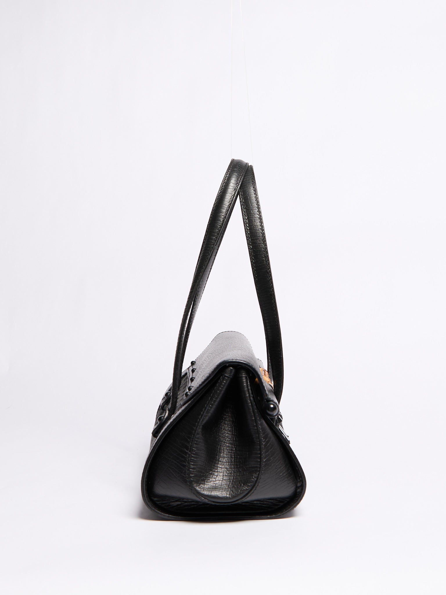 Gucci GG Black Monogram Bullet Bag