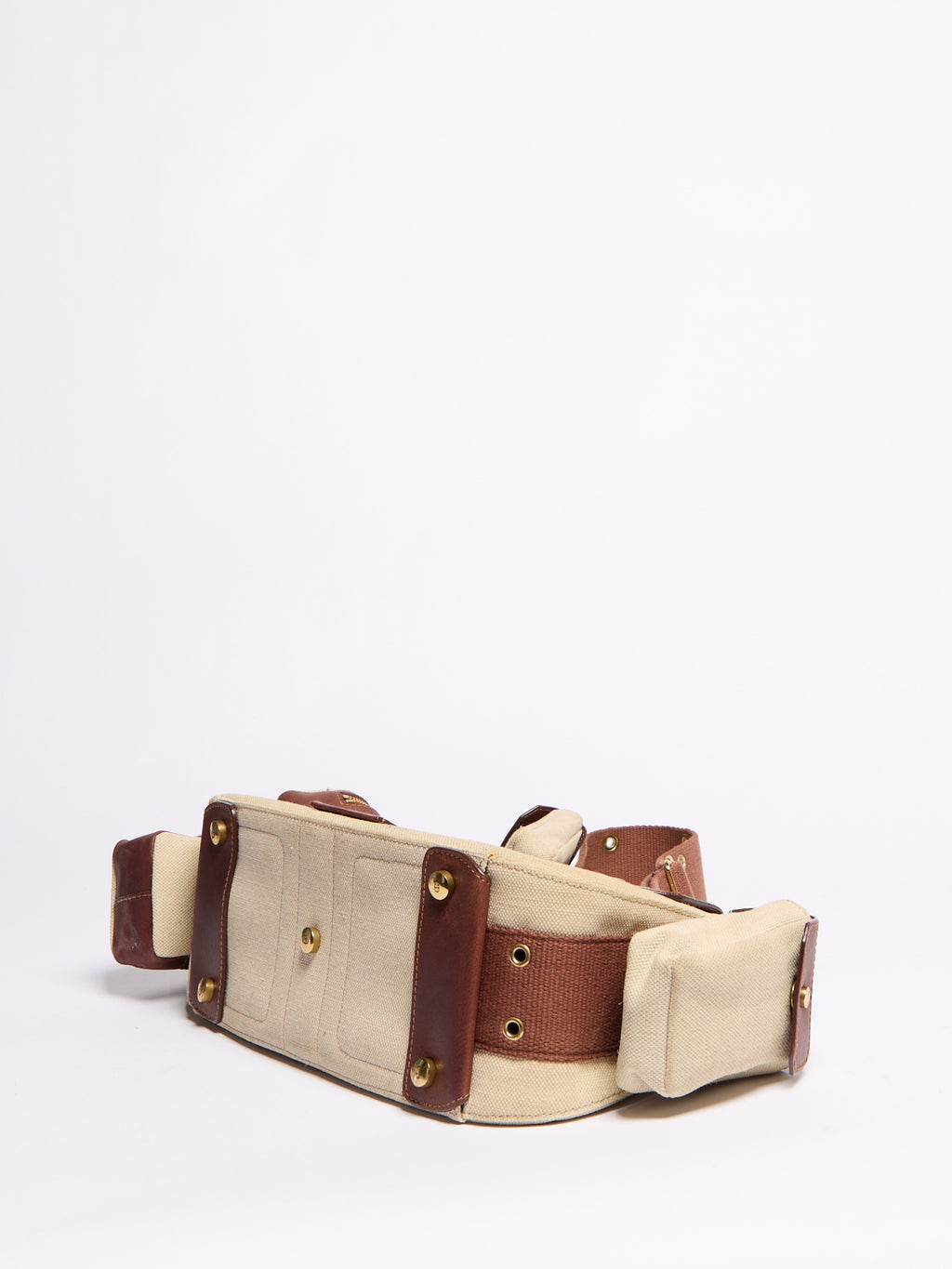 Christian Dior 2003 Canvas Columbus Bag
