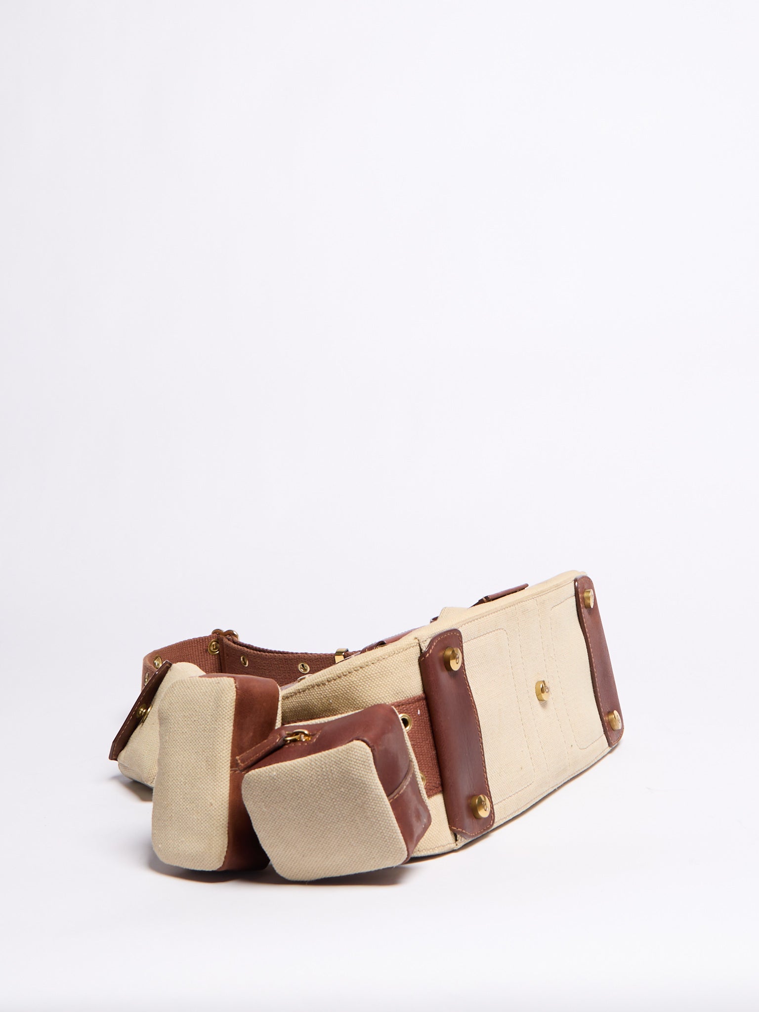 Christian Dior 2003 Canvas Columbus Bag